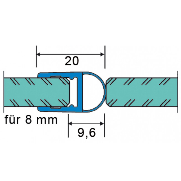 JOINT D'ÉTANCHÉITÉ 6-8MM AVEC SOUFFLET (BO5213517)